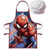 Baby Nellys Kuchárska zástera s čiapkou Spiderman