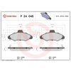 Sada brzdových platničiek kotúčovej brzdy BREMBO P 24 045
