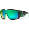 KDEAM Novato 63 slnečné okuliare, Black & Green / Green (GKD008C63)
