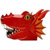 Fiesta Crafts Kreativní sada 3D maska Červený drak
