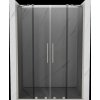 MEXEN/S - Velar Duo posuvné sprchové dvere 160, grafit, nikel kartáčovaný 871-160-000-42-97