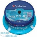 Verbatim CD-R 700MB 52x, 25ks