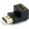 Gembird adaptér HDMI (M) / HDMI (F)pravouhlý, 90° smerom nadol A-HDMI90-FML