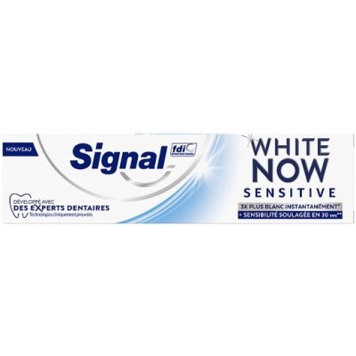 Signal White Now Sensitive zubná pasta 75ml