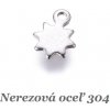 Mini kvietok - nerez. oceľ 304