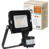LEDVANCE LED reflektor 10W 1000lm 4000K IP65 ierny so senzorom pohybu a smraku LEDVANCE COMPACT V
