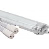 SPECTRUM LED - Výhodná sada 12x LIMEA SLIM hermetické svietidlo G13 2x1200mm 250V IP65 + 25x LED trubica kód: SP-WOJ+22305_18W