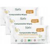 Naty Nature Babycare detské vlhčené utierky 3 x 56 ks