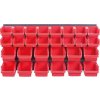 Organizér na náradie systém závesný +28 boxov na náradie ORDERLINE 800x165x400mm (344962)