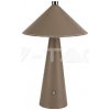 3W LED magnetická stolová lampa s batériou 4000mAh CCT: 3V1 hnedá stmievateľná VT-10117 (V