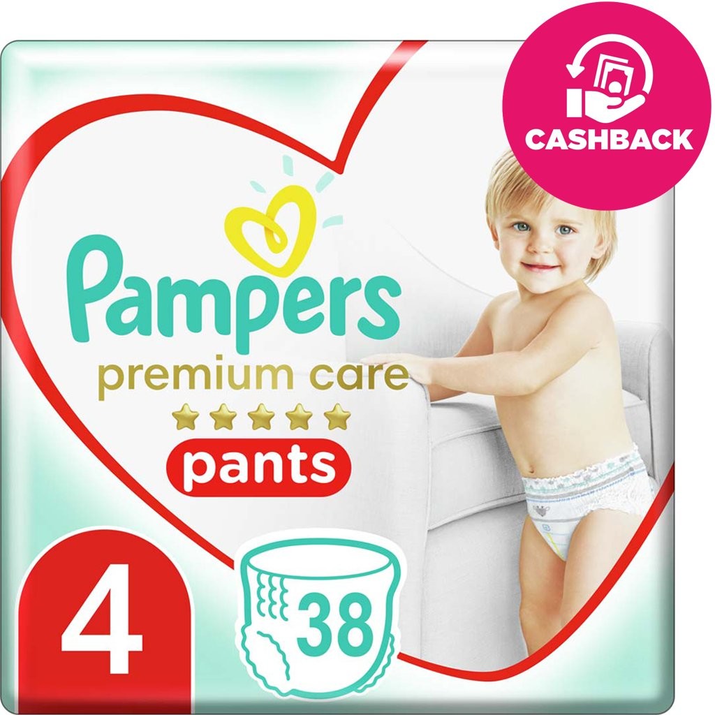 Pampers Premium Care 4 38 ks