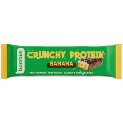 Bombus Protein Crunchy Bar banán 50 g