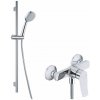 Kielle Nefia Sprchový set s batériou, chróm 20627SN90 1 set