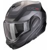 Helma na motorku SCORPION EXO-TECH EVO PRE COMMUTA matná čierno / strieborná Veľkosť: XS