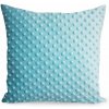 Dekoračný vankúš MINKY 23 v svetlotyrkysovej farbe Varianta: Rozmer obliečky: 40x40 cm
