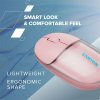 Canyon OnClick 24, 2v1 bezdrôtová optická myš Bluetooth / 2.4 GHz, 1.200 dpi, akumulátor 5.000 mAh, čierna CNS-CMSW24B