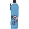 DORA´S Sklenená fľašav neopréne s motívom Kôň 0,5l