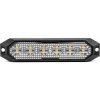 Výstražné osvetlenie oranžové 6x3W LED R65 R10 12/24V IP6K9K AMIO-03930