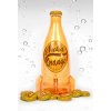 Fallout Nuka-Cola Oranžová sklenená fľaša a uzávery