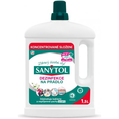 Sanytol Dezinfekce na prádlo bílé květy 1500 ml