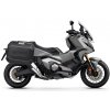 Kompletní sada bočních černých hliníkových kufrů SHAD TERRA BLACK 36L/36L , včetně montážní sady SHAD HONDA X-ADV 750