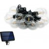Solárna LED girlanda Forever Light SUNARI FLS-120 5,5 m + 10 žiaroviek číra G40 IP44