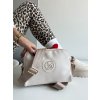 Laura Biaggi crossbody kabelka DX-KB77-beige Béžová
