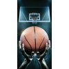 JERRY FABRICS Osuška Basketball Bavlna Froté, 70/140 cm