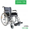 Rehafund Rf-1/51/pn/s CRUISER vozík invalidný šírka 51cm, sivý, pneumatické kolesá