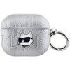 Obal Karl Lagerfeld PU Embossed Choupette Head Apple AirPods Pro 2 KLA3PGCHPS Silver