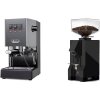 Gaggia Classic E24 BC, grey + Eureka Mignon Silenzio 55, BL black