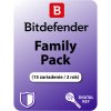 Bitdefender Family pack- 15 lic. 24 mes.