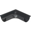 BRYZA Vonkajší pozinkovaný rohový žľab Ø 150 mm, antracitová farba RAL 7021