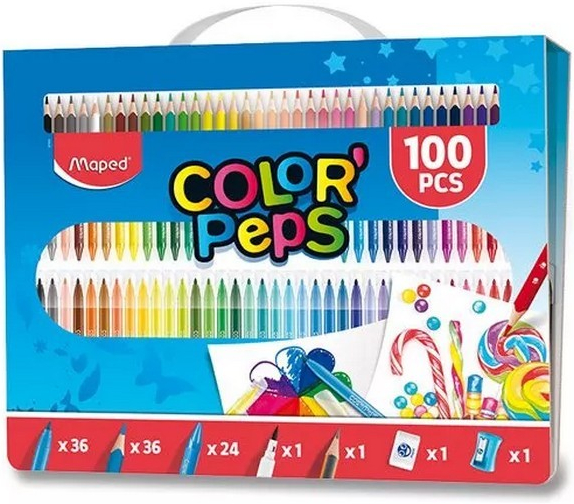 Color'Peps Box Výtvarná súprava 100 ks od 19,39 € - Heureka.sk