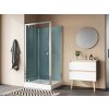 Ronal MODUL-1200 Sprchový Box 80x100cm Krídlové dvere+akryl.vanička+termost.batéria 21083P124007