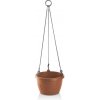 Gardenico Samozavlažovací závesný kvetináč Marina terakota, pr. 25 cm