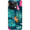 Picasee Fashion Case pre Xiaomi Redmi Note 13 5G - Pink Monstera