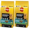 PEDIGREE® Adult Professional Nutrition 2x12kg s hydinou a zeleninou - suché kompletné krmivo pre dospelé psy veľkých a stredných plemien