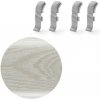 Spojka k soklu Naturel dub Arctic , PVC dĺžka 0,5 cm, výška hrany 56 mm, NATNGTFG0