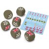 Gale Force Nine World of Tanks Miniatures Game - U.K. Dice and Decals