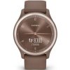 Inteligentné hodinky Garmin vívomove Sport - Peach Gold/Cocoa Silicone Band (010-02566-02)