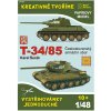 Papierový model - T34/85 - Šerák