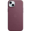 Apple iPhone 15 Plus FineWoven Case with MagSafe Mulberry MT4A3ZM/A