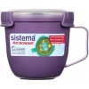 Sistema Microwave Hrnek na polévku 565 ml fialová