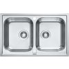Alveus LINE 90 MAXIM Satin, veľký výpust 1092002 - Drez nerezový 795x505mm, vanička 340x400x190mm, 340x400x190mm