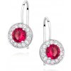 Olivie Detské Strieborné náušnice RUBY 3969 Ag 925; ≤1,5 g