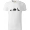Evoluce Windsurfing - Tričko z organickej bavlny - 2XL ( Biela )