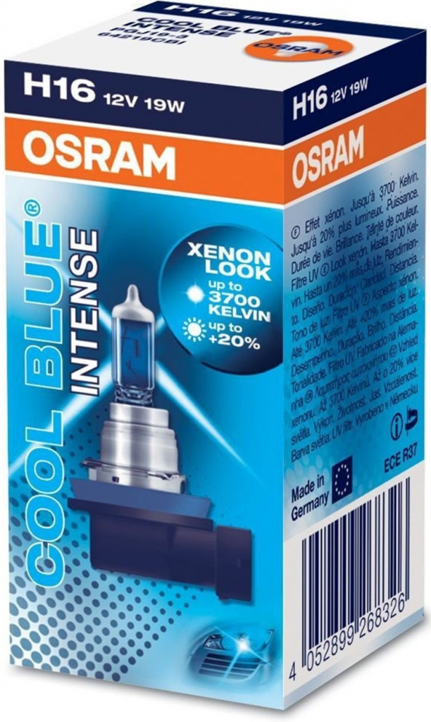 OSRAM COOL BLUE INTENSE H4, & 100% plus lumineux…