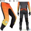 Fox Flexair Grid pant, black orange, 32