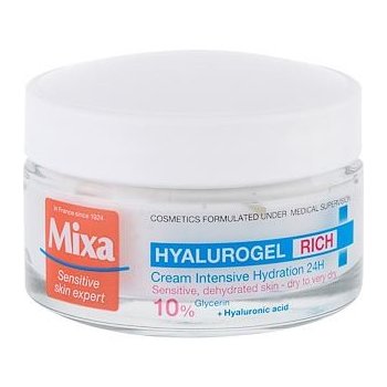 Mixa Hyalurogel Intensive Hydration intenzívny hydratačný krém 50 ml